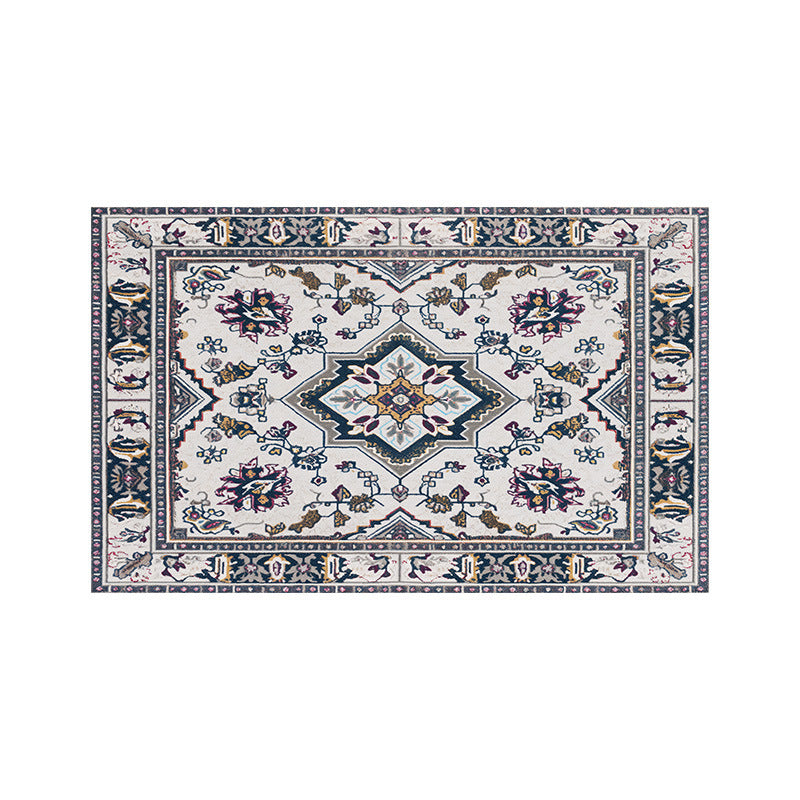 Vintage-inspirierter floraler Teppich Karnz