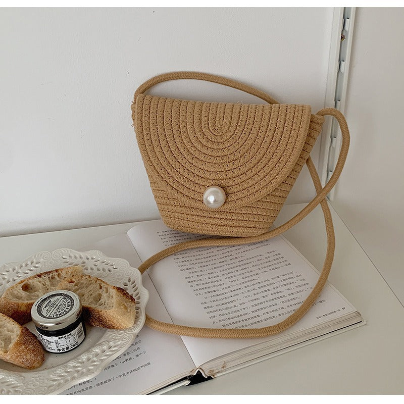 Damen Handtasche mit elegantem runden Design Karnz