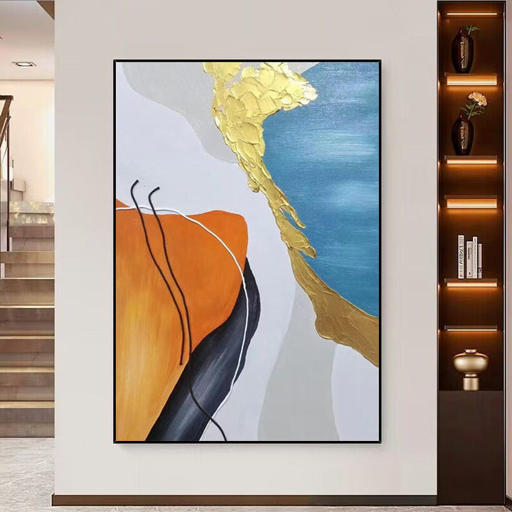 Abstrakte expressionistische Wandkunst