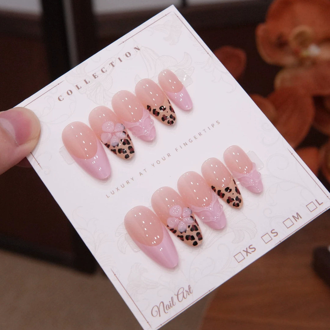Boutique Floral Press-On Nagelset