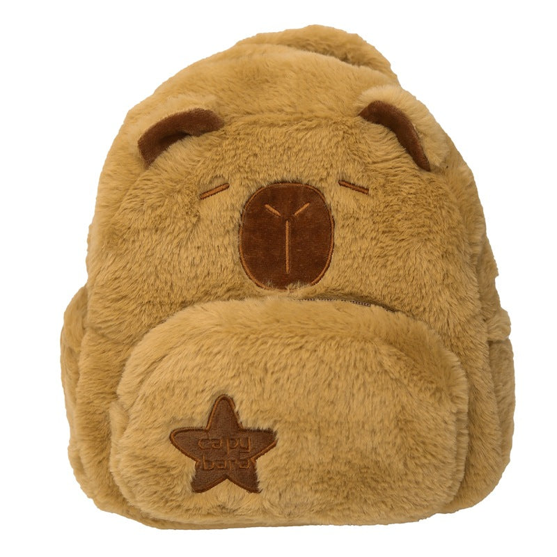 Plüsch Capybara Charakter Rucksack Karnz