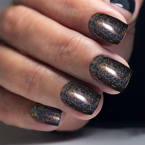 Glamouröse glitzer-infused press-on Nagelset Karnz