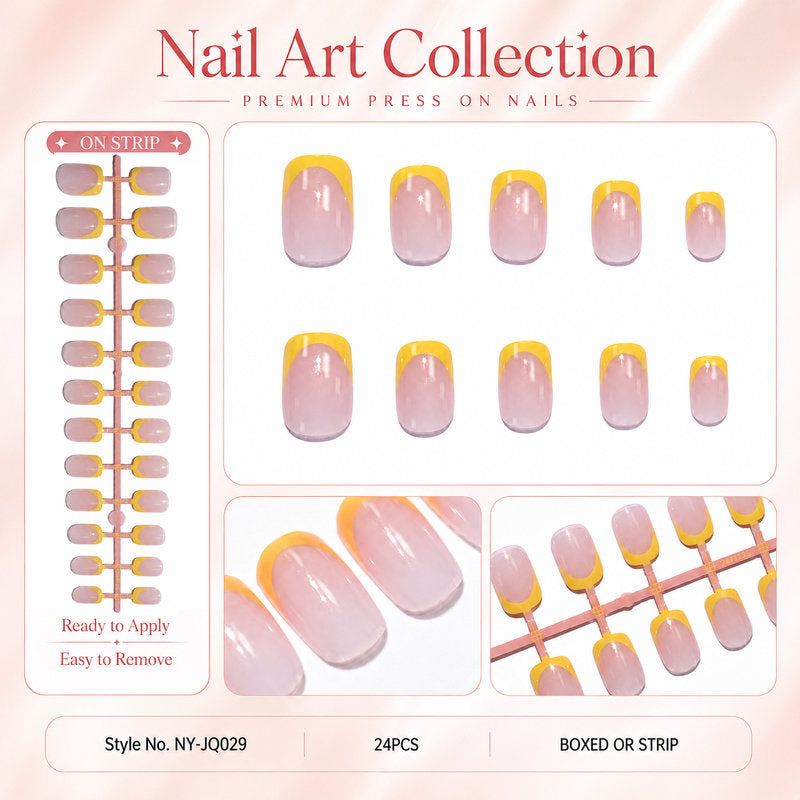 Kunstnagelset mit bunten Farbverläufen Karnz