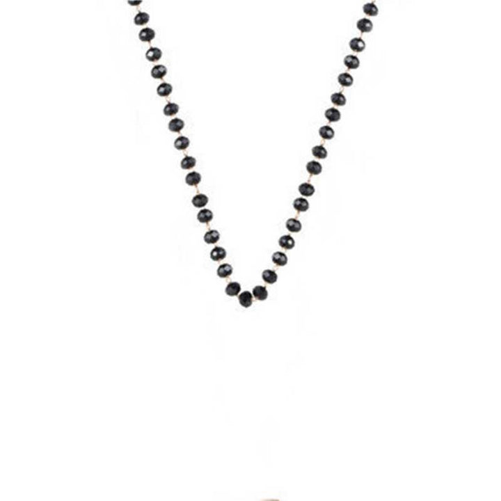 Minimalistische Perlen Choker-Halskette Karnz