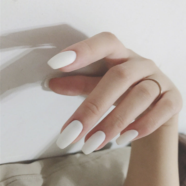 Eleganter Matter Press-On Nagel Set 1790727403