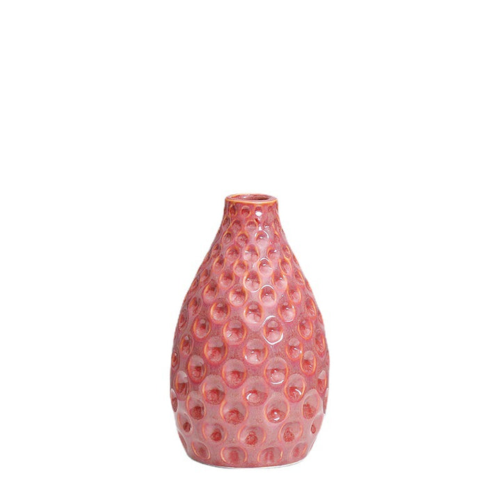 Texturierte Keramische Dekorative Vase Karnz