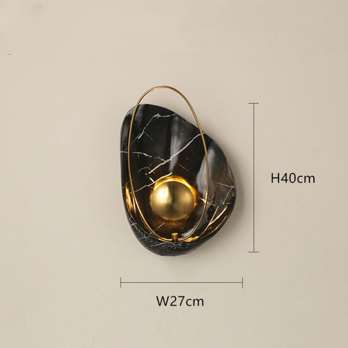 Künstlerische dekorative Wandlampe