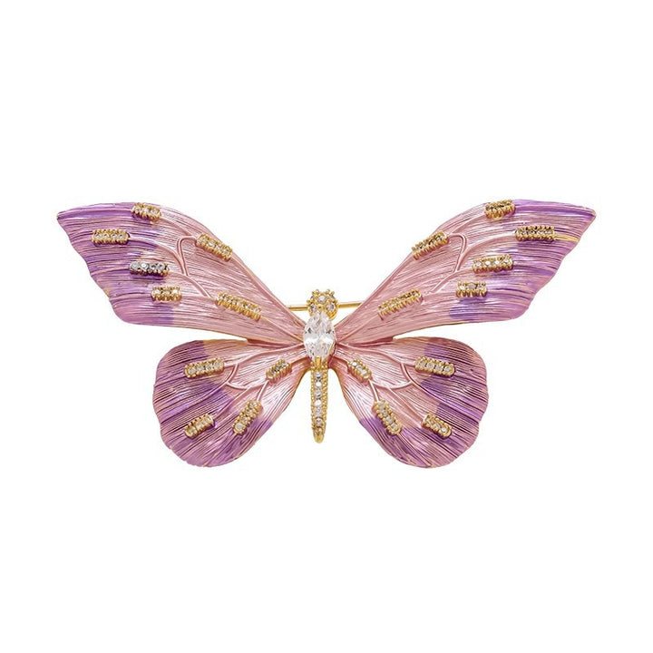 Elegante Schmetterlingsbrosche Karnz