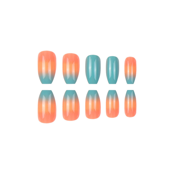 Ombre Press-On Nagelset Karnz