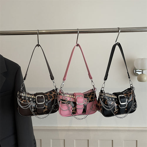 Aufällige Tierdruck Mini-Handtasche