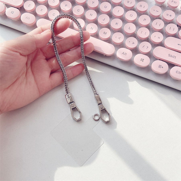 Stylischer geflochtener Schlüsselanhänger Halter Karnz