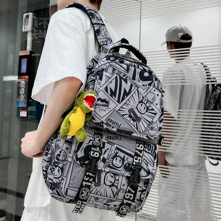 Urban Graphic Print Rucksack Karnz