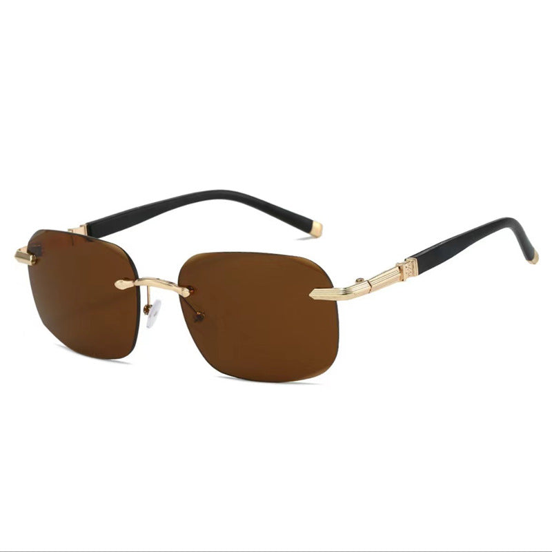 Elegante Moderne Geometrische Sonnenbrille Karnz