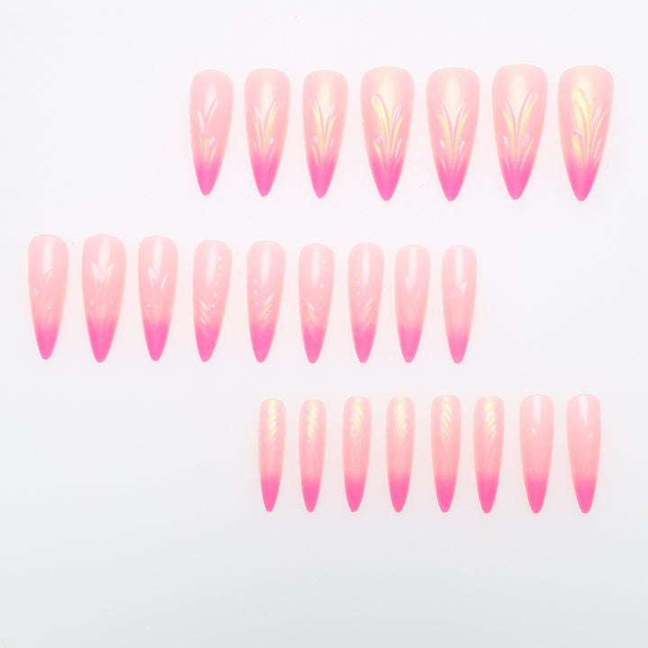 Künstlerische Stiletto-Nagelverlängerungen Karnz