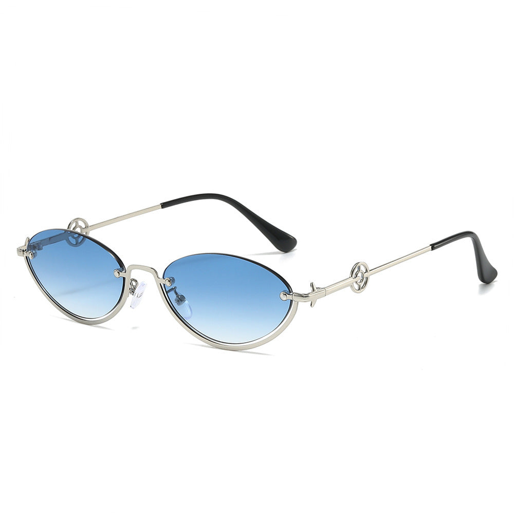 Elegante Katzenauge Verschreibung Brille Karnz