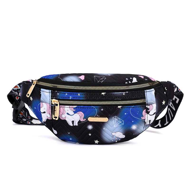 Stylische bedruckte Gürteltasche Karnz