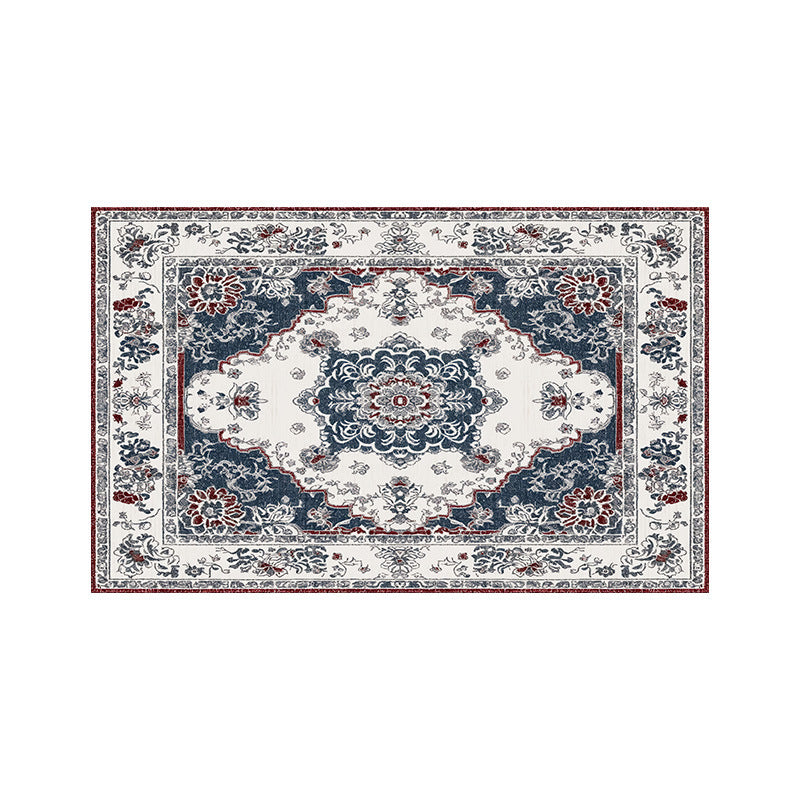 Vintage-inspirierter floraler Teppich Karnz