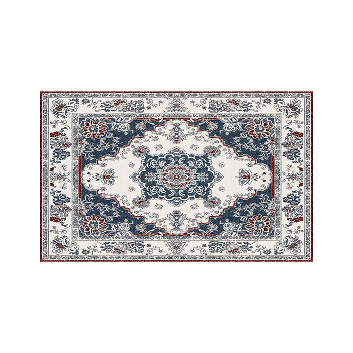 Vintage-inspirierter floraler Teppich Karnz