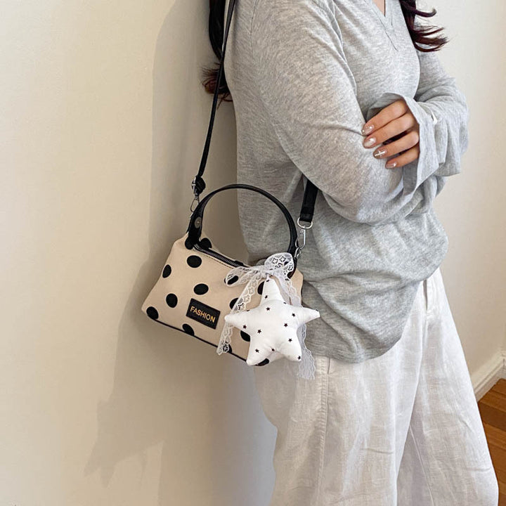 Punkted Handtasche