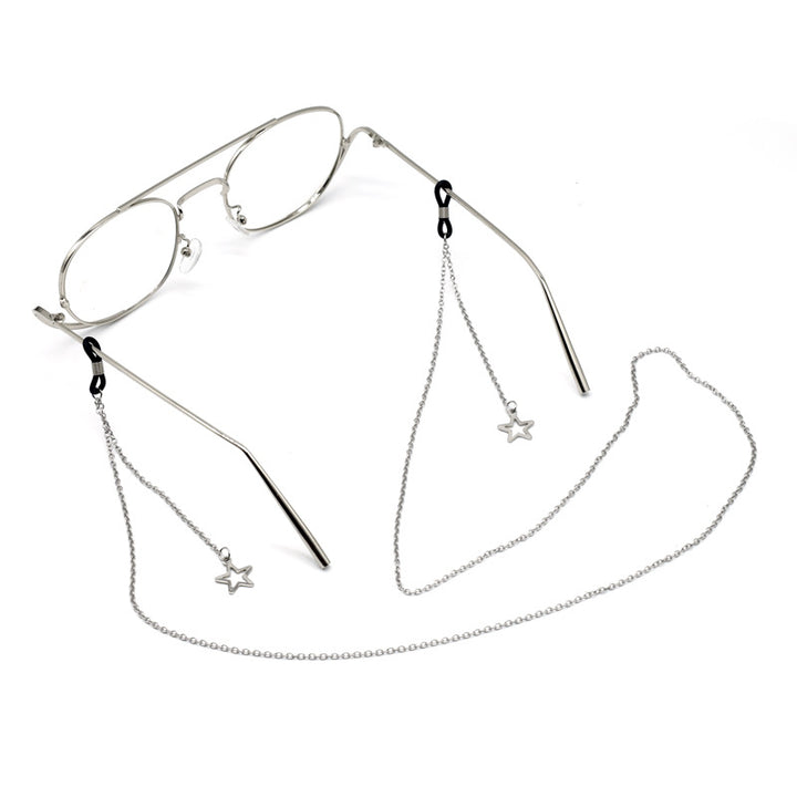 Elegante mit Sternen akzentuierte Brillenketten Karnz