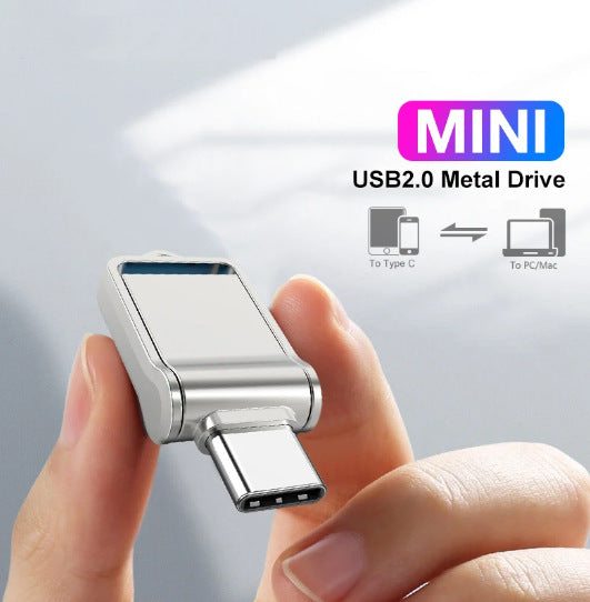 Mini USB 2.0 Metalllaufwerk Karnz