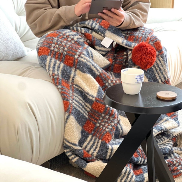 Gemütliche Fleece-Decke