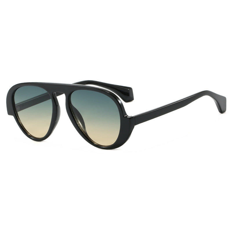 Damen Sonnenbrille mit einzigartigem Retro-Rahmen und UV-Schutz Karnz