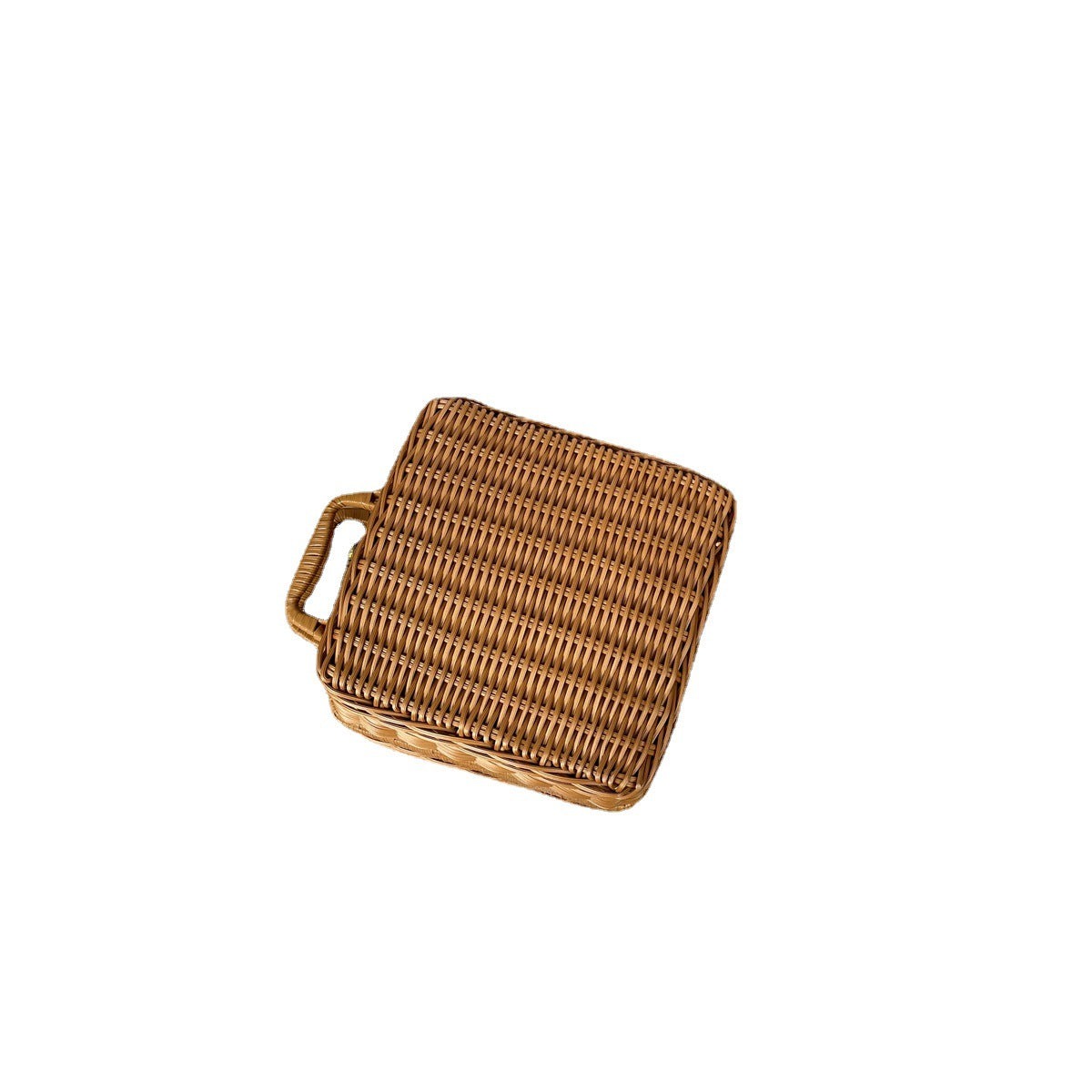 Damen stilvolle Rattan-Crossbody-Tasche Karnz