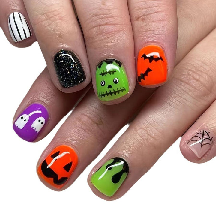 Halloween-Themen Nagelkunst Karnz
