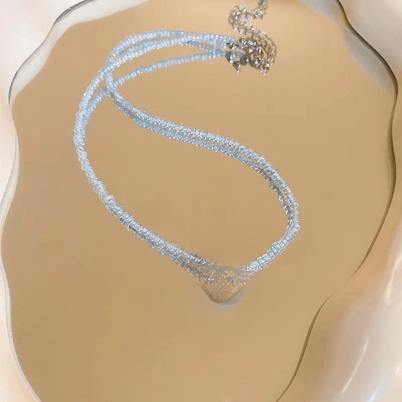 Handgefertigtes Perlen Choker Halsband Karnz