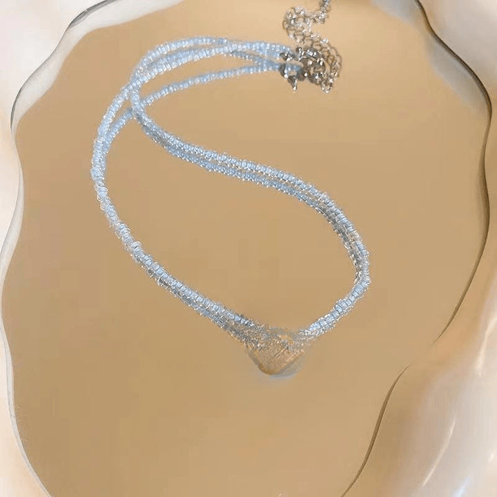 Handgefertigtes Perlen Choker Halsband Karnz