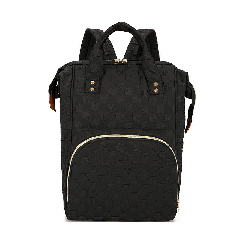 Kariertes Muster Rucksack Karnz