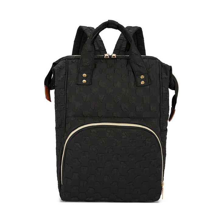 Kariertes Muster Rucksack Karnz