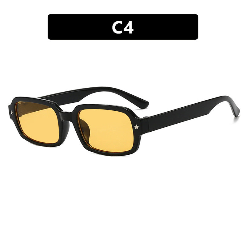 Damen modische Rechtecksonnenbrille mit herausragendem Design und schützendem UV-Filter Karnz