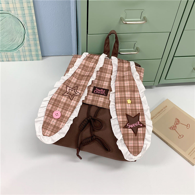 Niedlicher Hasenohr-Rucksack