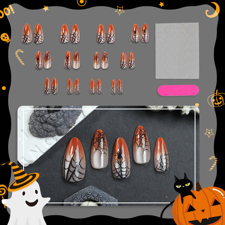 Halloween-inspirierte Nagelkunst-Set