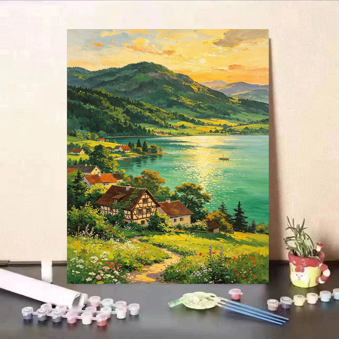 DIY Malen nach Zahlen Set Karnz