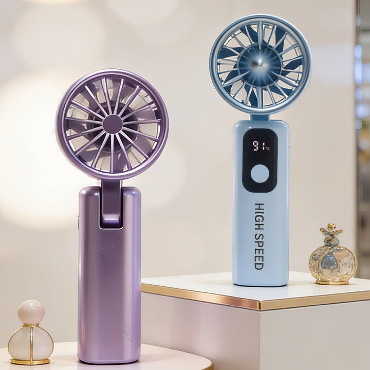 Damen Tragbarer Hochgeschwindigkeits-Handventilator Karnz