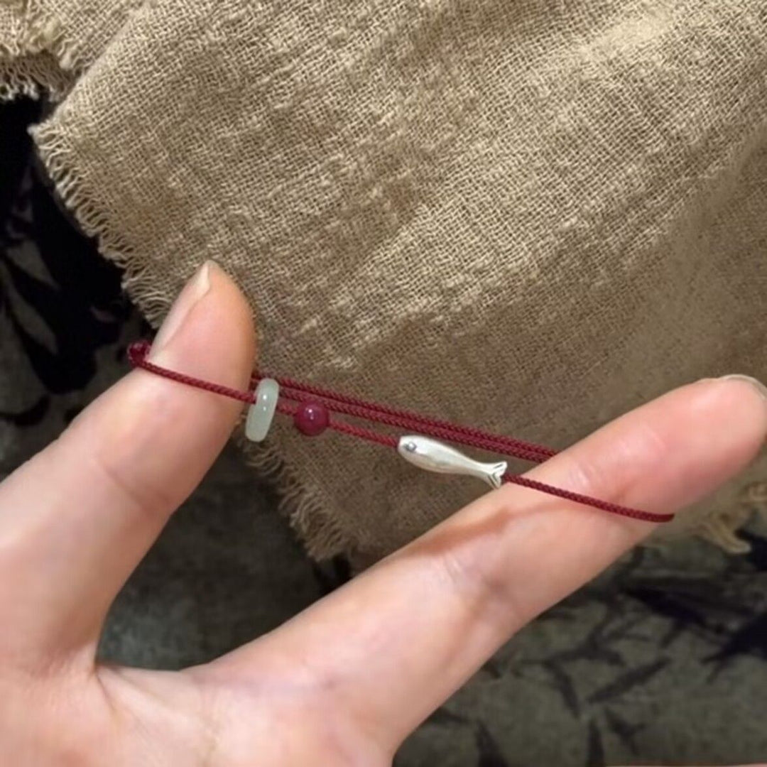 Minimalistischer Fisch-Anhänger-Armband Karnz