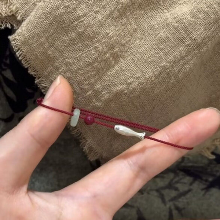 Minimalistischer Fisch-Anhänger-Armband Karnz