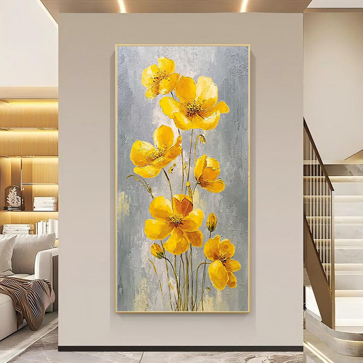 Florale Wandkunst Leinwanddruck
