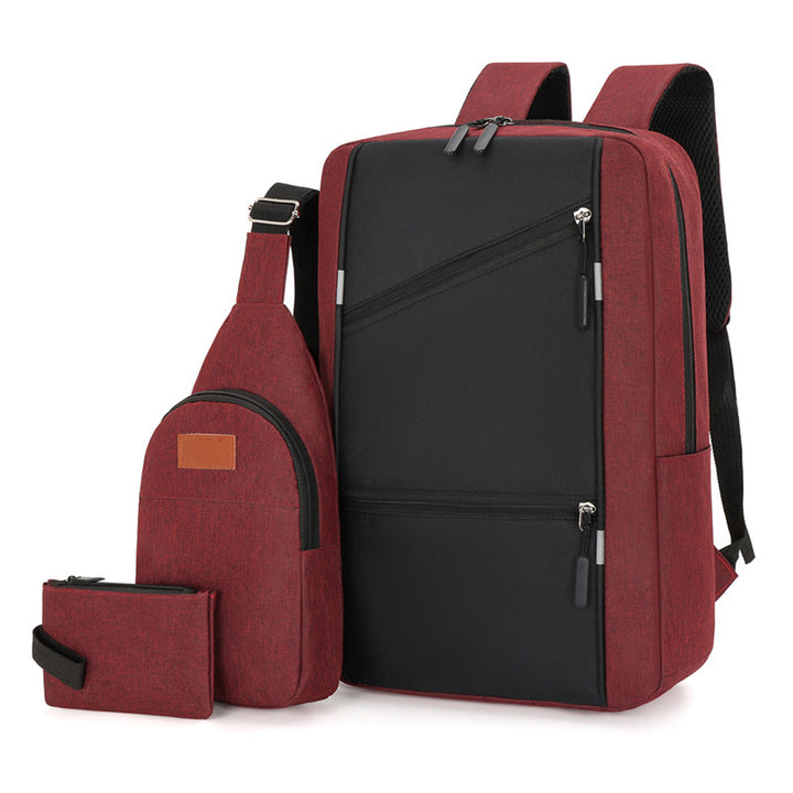 Vielseitiges Reise-Rucksack- und Slingbag-Set Karnz