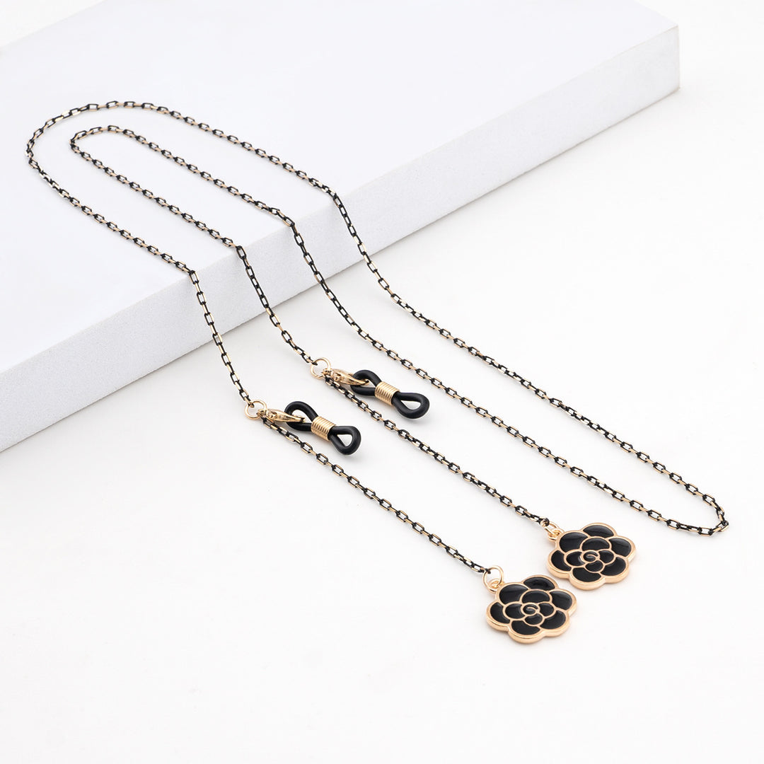 Elegante geometrische Brillenchnur Karnz