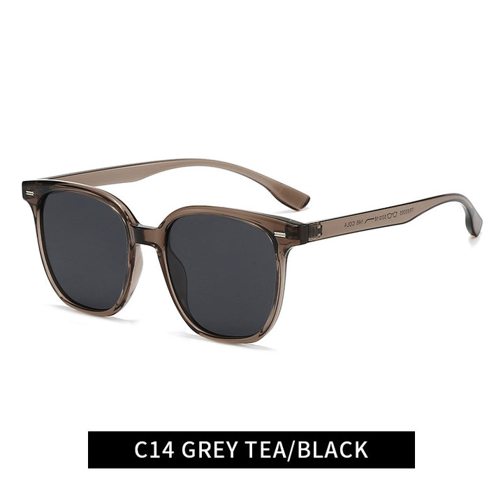 Damen modische Sonnenbrille im minimalistischem Design Karnz