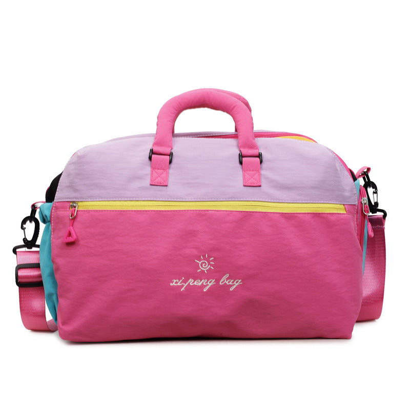 Vielseitige Farbblock Duffle Bag