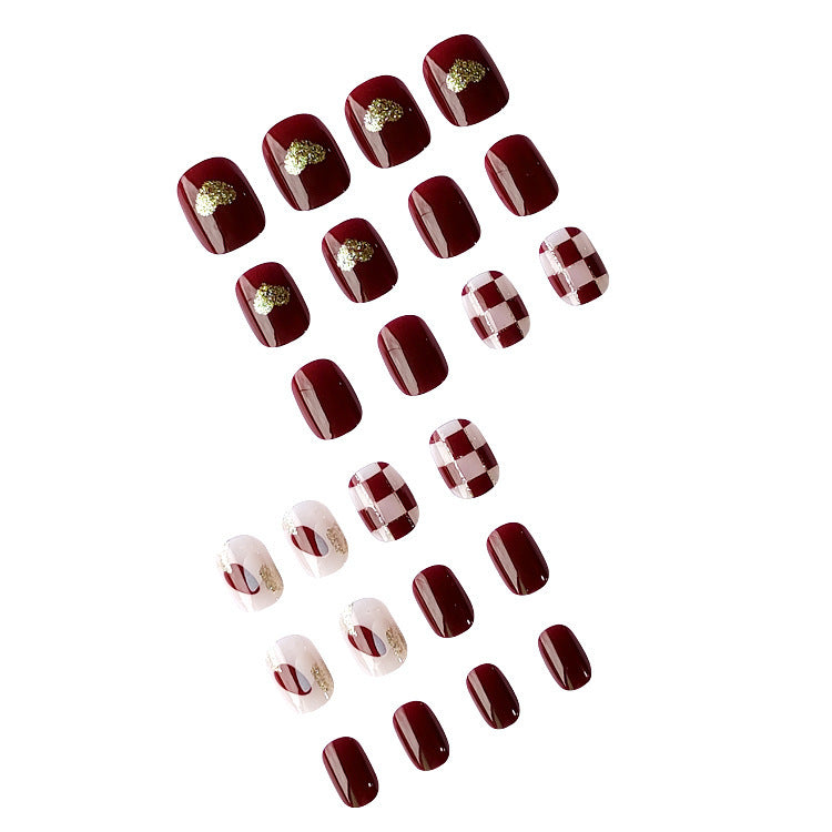 Elegantes Dekoratives Nagelkunstset