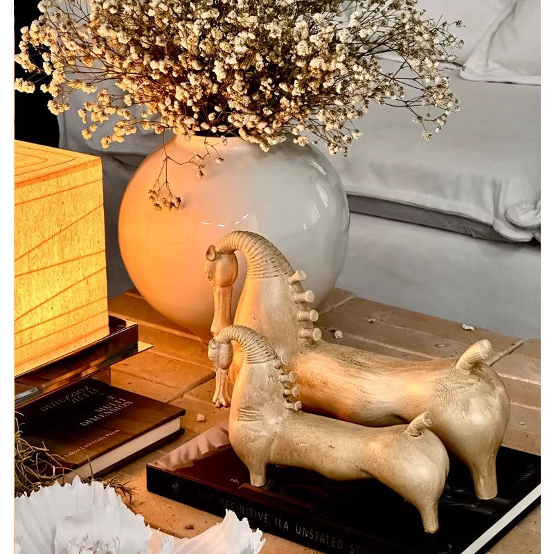Künstlerische Tierfigur Dekor
