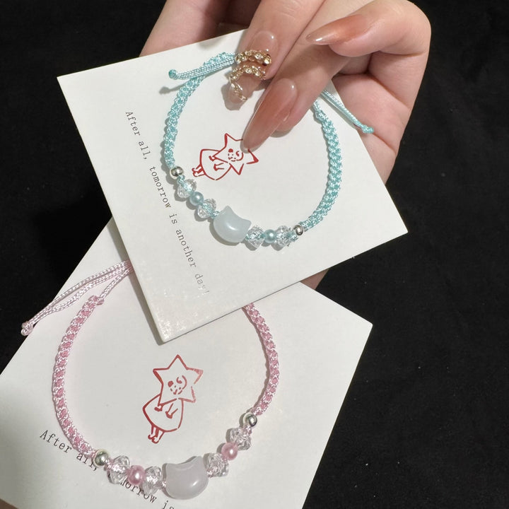 Handgemachte Perlen Charm Armband Karnz