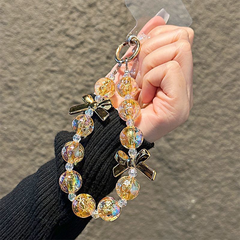 Perlen Charm Schlüsselanhänger Halter Karnz