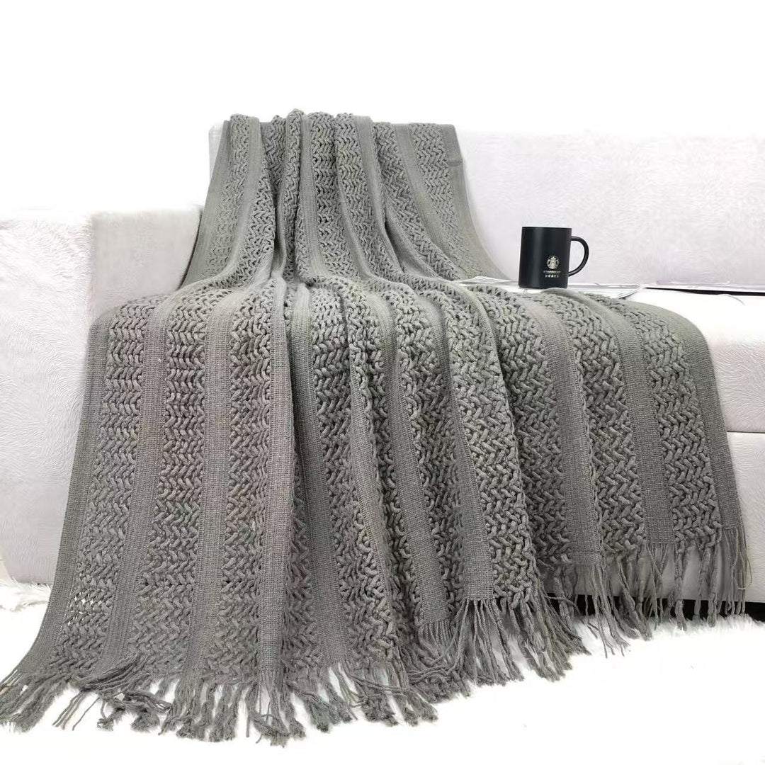 Heim Dekoratives Strickdecke